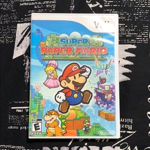 Super paper Mario wii game